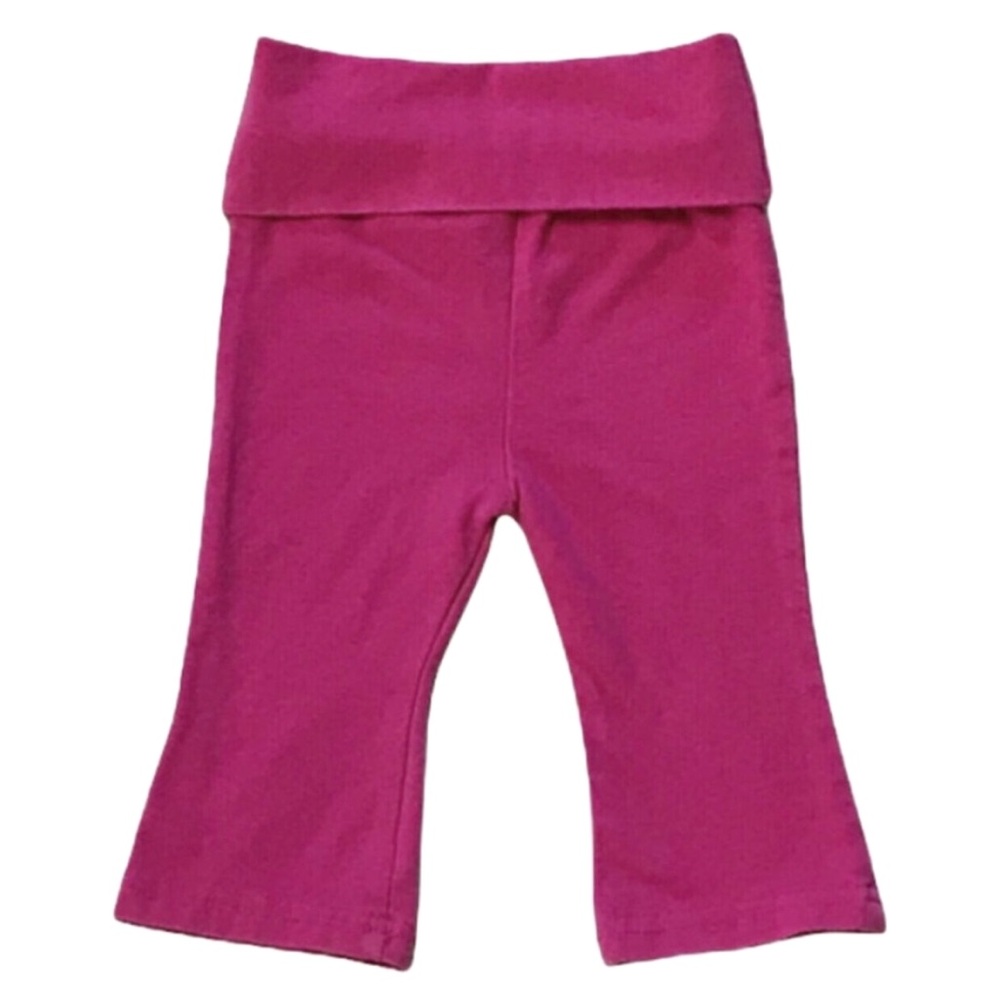 Yoga Sprout fold over waistband pants 0-3m